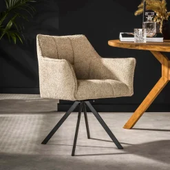 Eetkamerstoel Thandie Bouclé