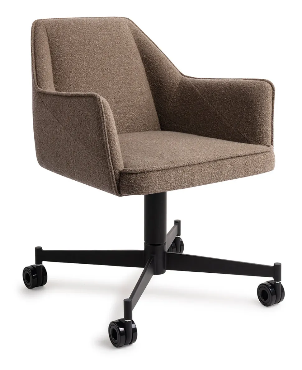 Eetkamerstoel Tome Caster Black