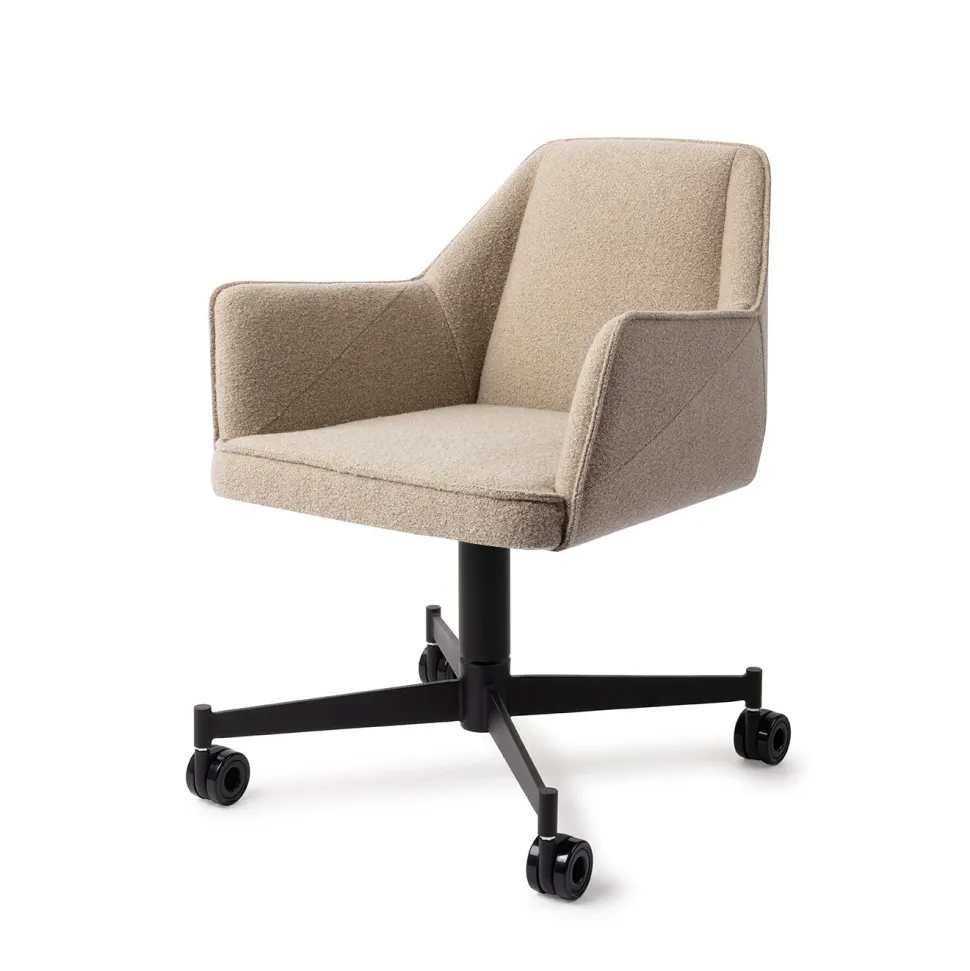 Eetkamerstoel Tome Caster Black