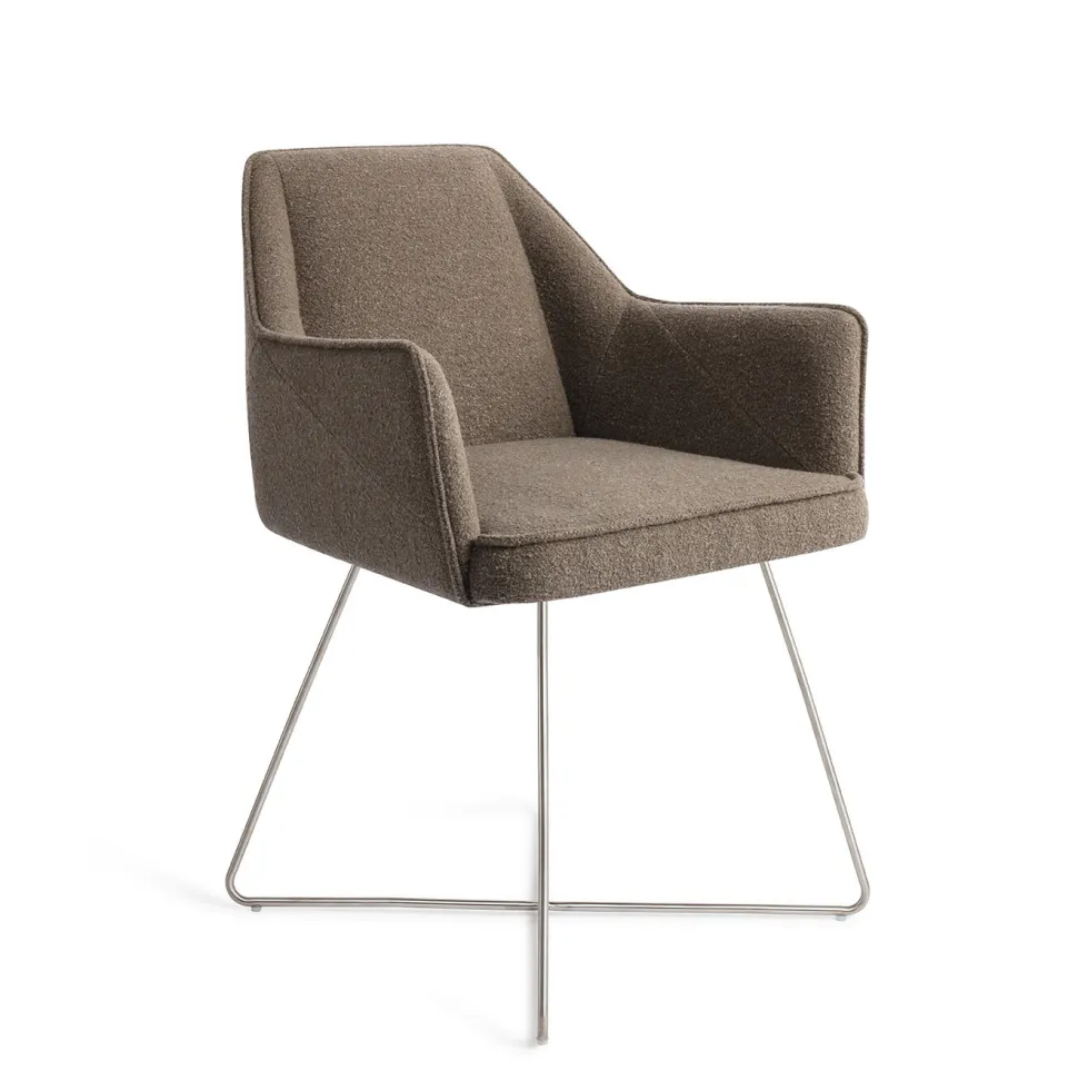 Eetkamerstoel Tome Cross Steel