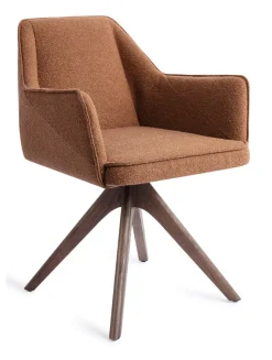 Eetkamerstoel Tome Revolve Oak Walnut