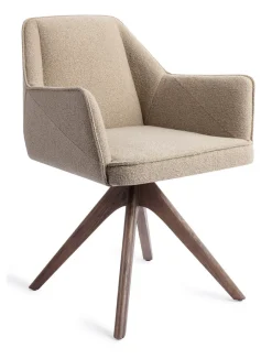 Eetkamerstoel Tome Revolve Oak Walnut