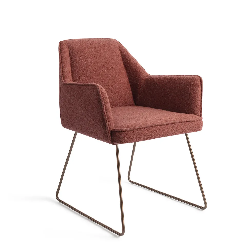 Eetkamerstoel Tome Slide Rose