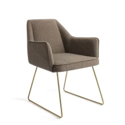 Eetkamerstoel Tome Slide Gold