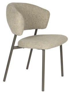 Eetkamerstoel Tor Gemêleerde stof, kleur Groen