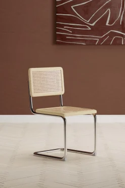 Eetkamerstoel Trevonte Rattan, kleur Naturel