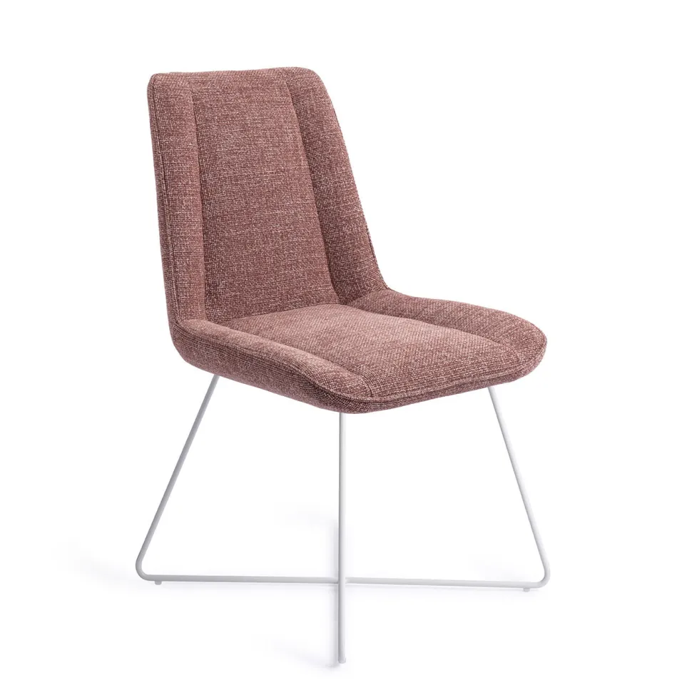 Eetkamerstoel Umedo Cross White