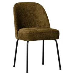 Eetkamerstoel Vogue Structure Velvet, kleur Brass