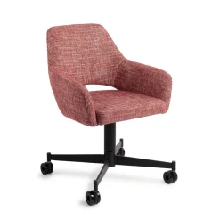 Eetkamerstoel Yanai Caster Black