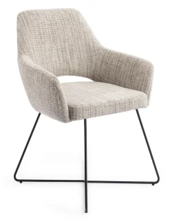 Eetkamerstoel Yanai Cross Black