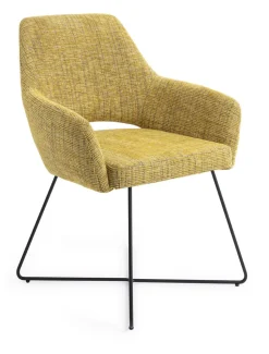 Eetkamerstoel Yanai Cross Black