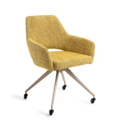 Eetkamerstoel Yanai Glide Beige