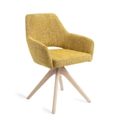 Eetkamerstoel Yanai Revolve Oak Bleach