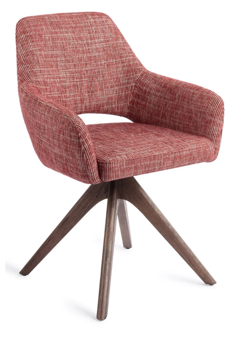 Eetkamerstoel Yanai Revolve Oak Walnut