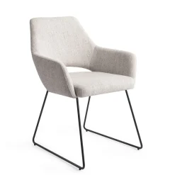 Eetkamerstoel Yanai Slide Black