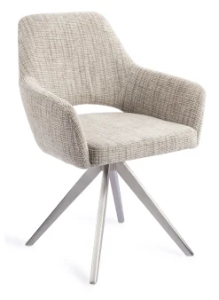 Eetkamerstoel Yanai Turn Steel, Draaibaar