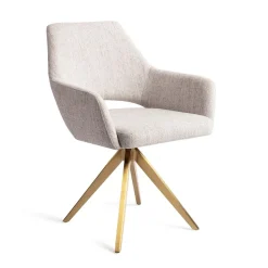 Eetkamerstoel Yanai Turn Gold, Draaibaar