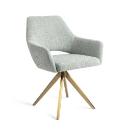 Eetkamerstoel Yanai Turn Gold, Draaibaar