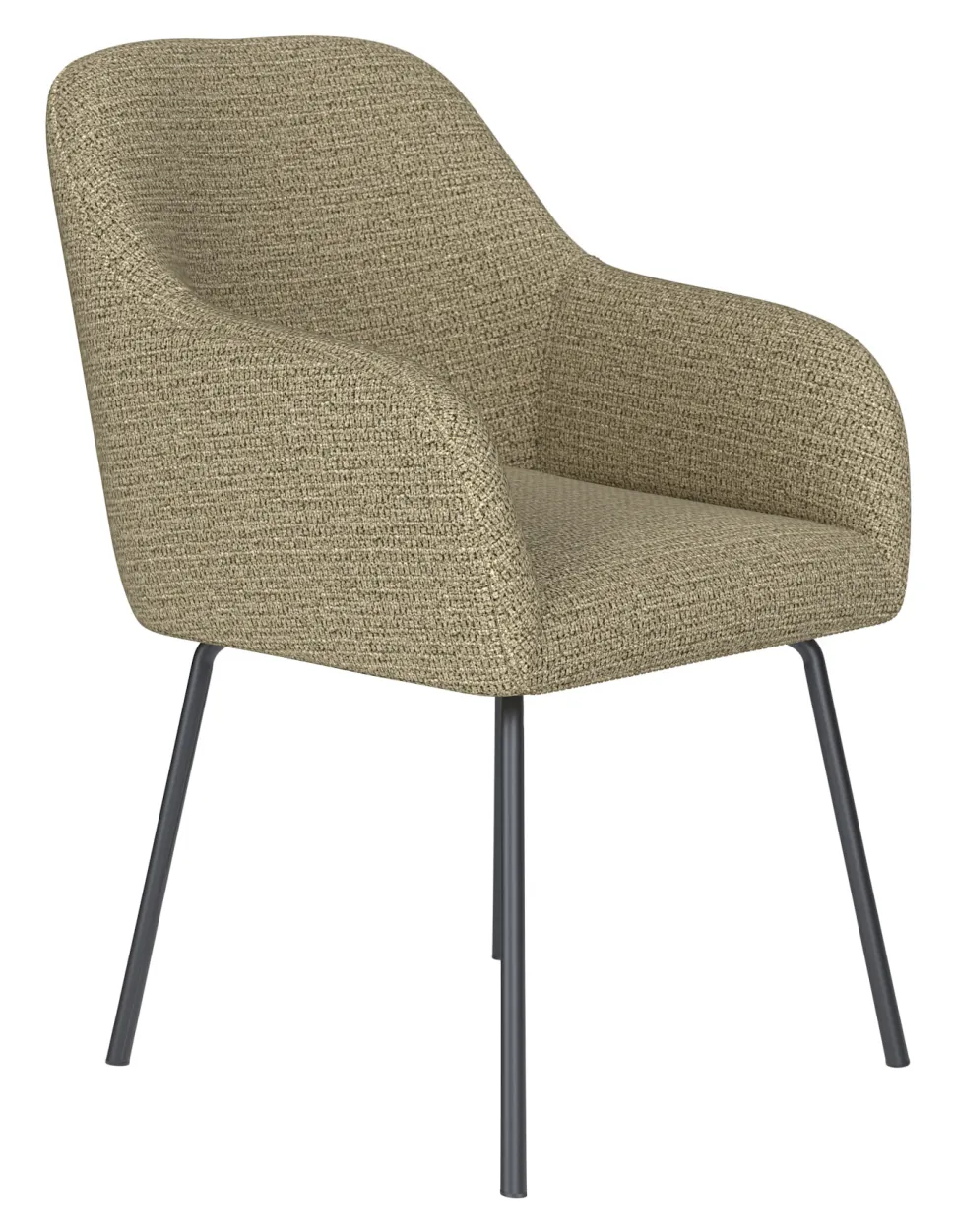 Eetkamerstoel Zakary Geweven stof