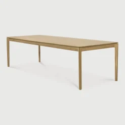 Eettafel Bok Gevernist Eikenhout, kleur Naturel