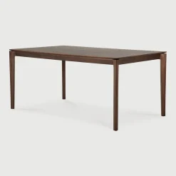 Eettafel Bok Gevernist Teakhout, kleur Bruin