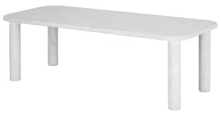 Eettafel Clio Mortex, 230 x 100cm, kleur Chalk