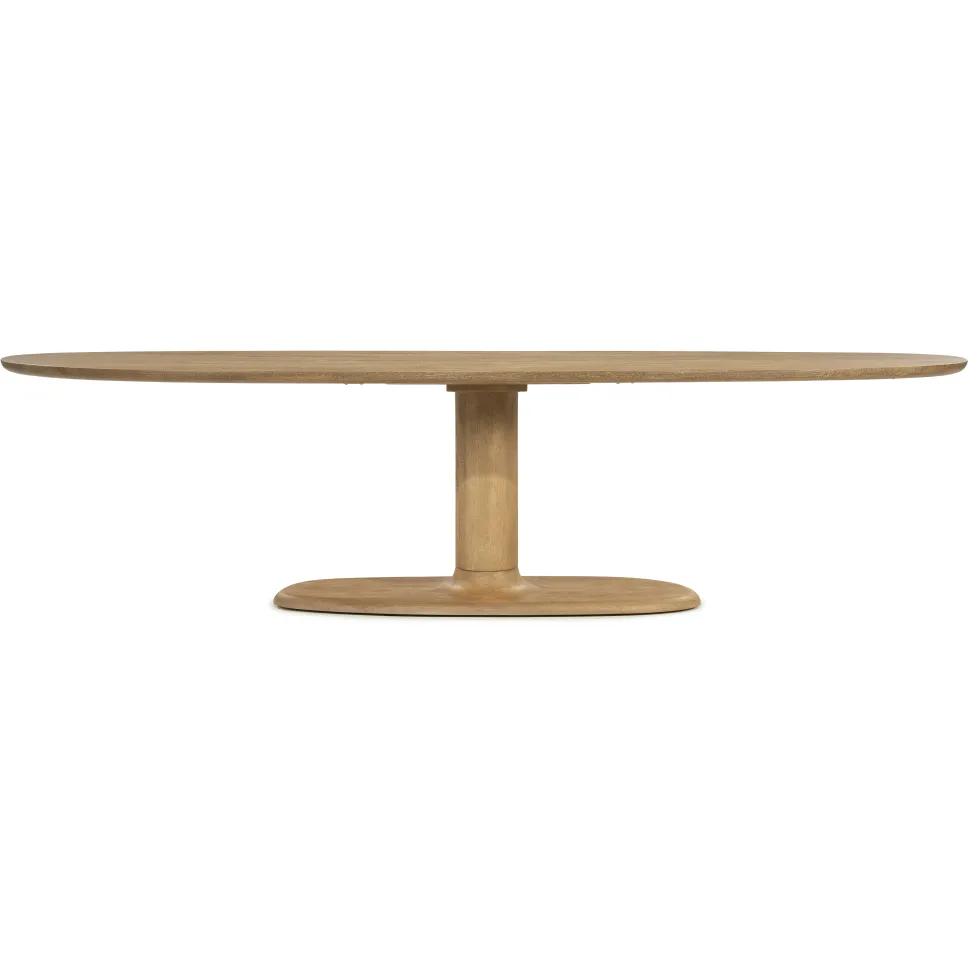 Eettafel Coco Mangohout, kleur Naturel