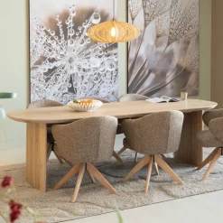 Eettafel Dex Eiken, kleur Naturel