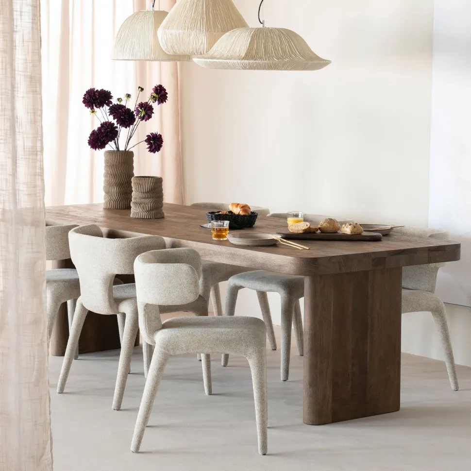 Eettafel Edward Mangohout