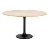 Eettafel Hampton Travertin,140cm
