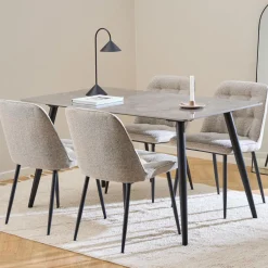 Eettafel Ib Keramiek, 140 x 80cm