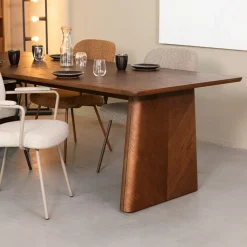 Eettafel Jule Walnoot Eiken