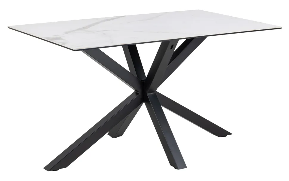 Eettafel Line Keramiek, 135 x 80cm