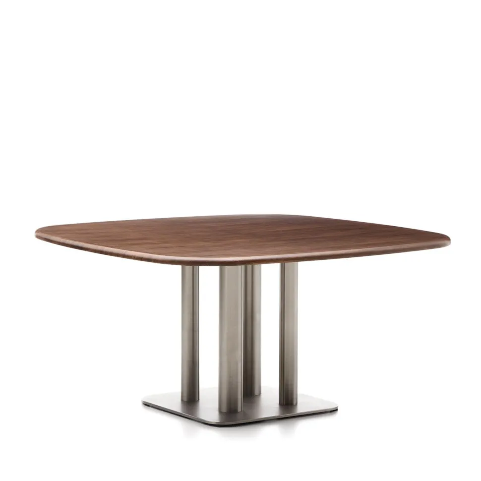 Eettafel Melvar Walnootfineer