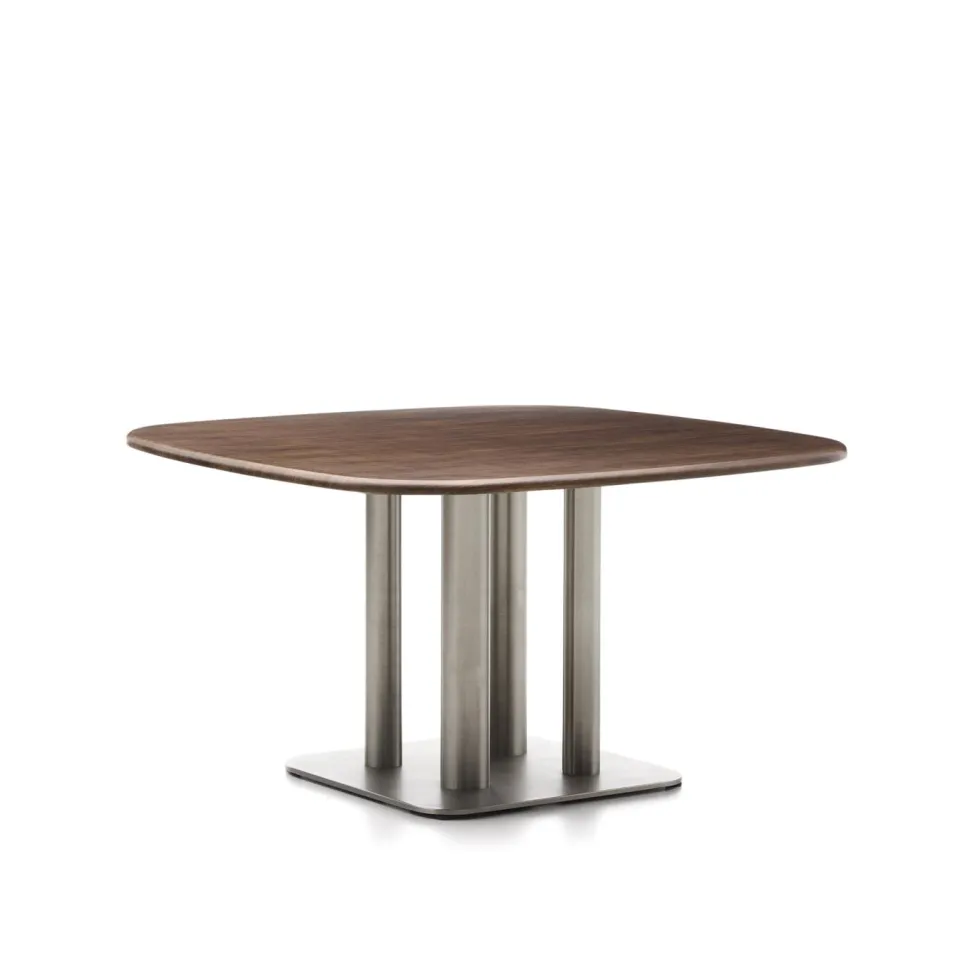 Eettafel Melvar Walnootfineer