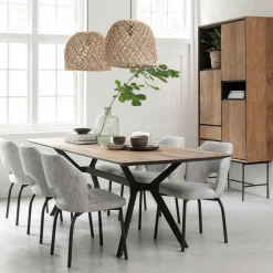 Eettafel Metropole Teakhout