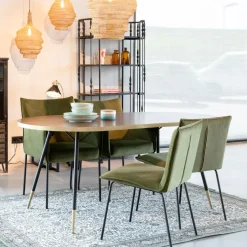 Eettafel Nicolaj, 180x90cm