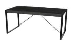 Eettafel Norris Mangohout en staal