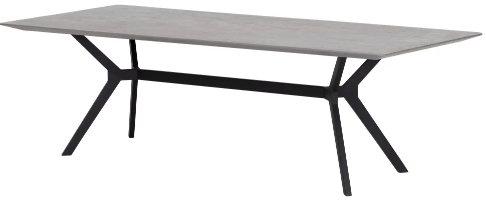 Eettafel Novi Mortex, kleur Grijs