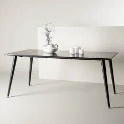 Eettafel Shaindy MDF, kleur Zwart