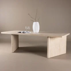 Eettafel Stephanie 240 x 100cm, kleur Beige