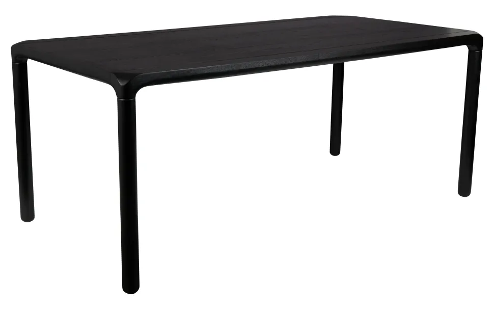 Eettafel Storm Essenhout, kleur Zwart
