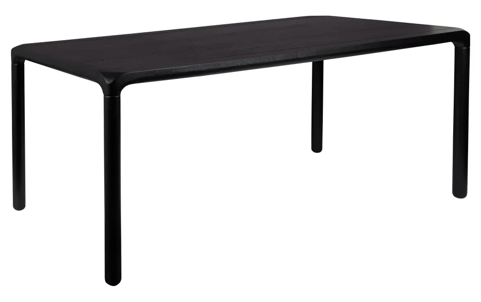 Eettafel Storm Essenhout, kleur Zwart