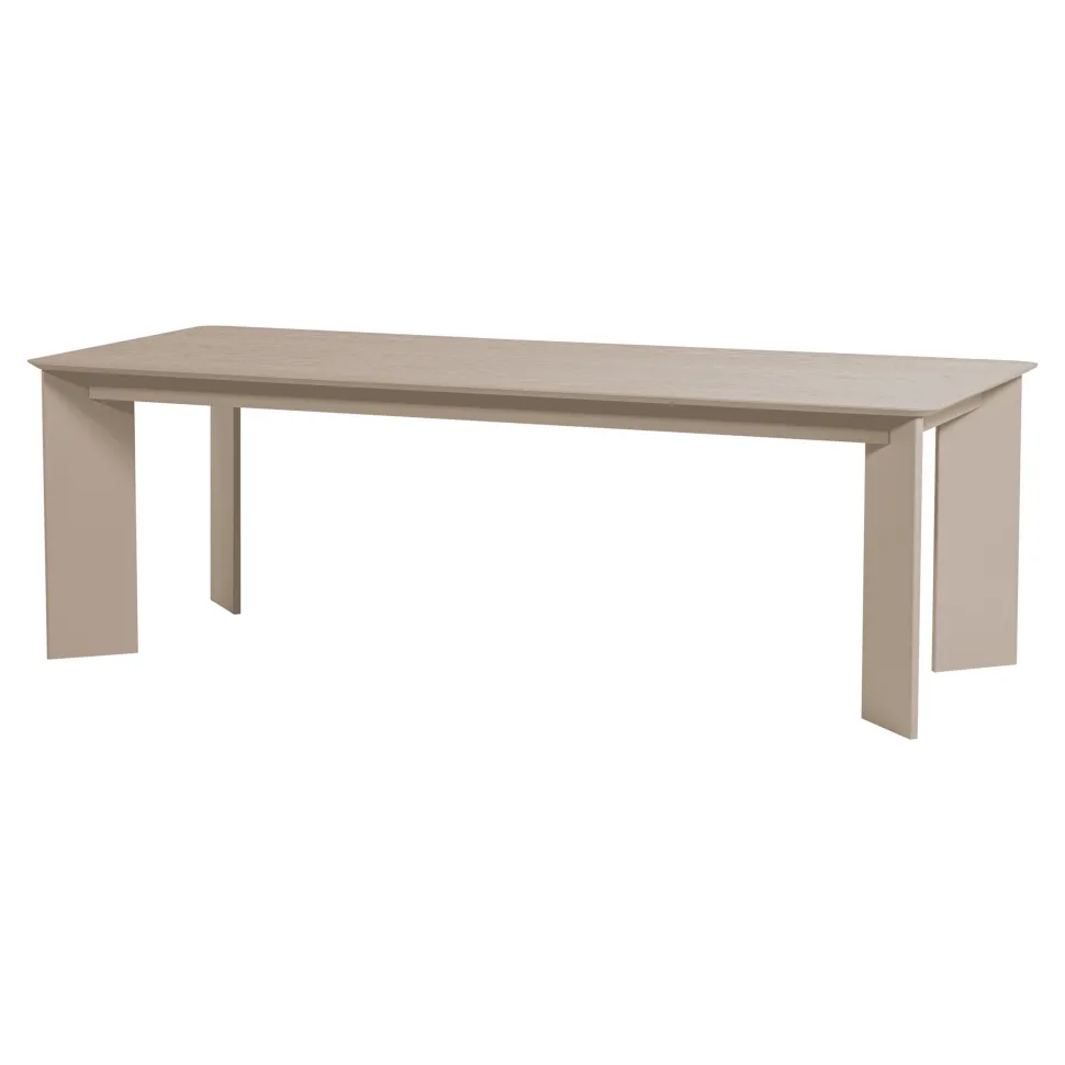 Eettafel Tablo 240 x 100cm, kleur Dakargrau