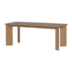 Eettafel Tablo Eikenhout, kleur Naturel
