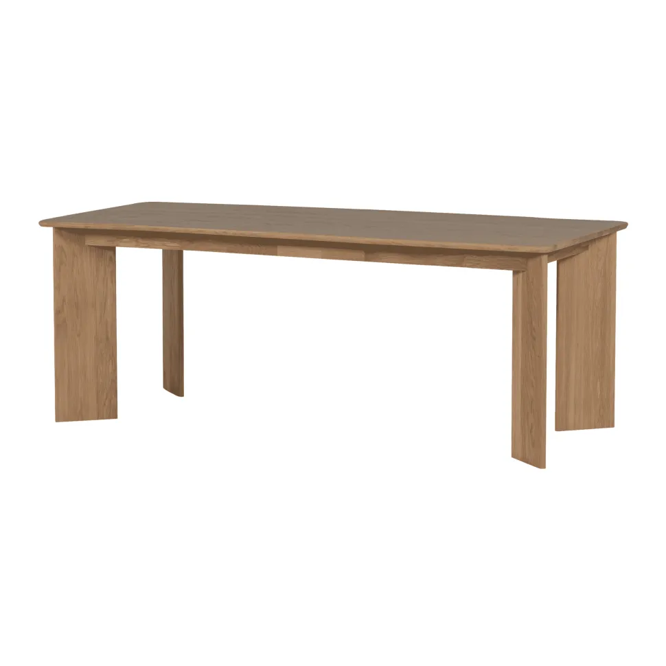 Eettafel Tablo Eikenhout, kleur Naturel