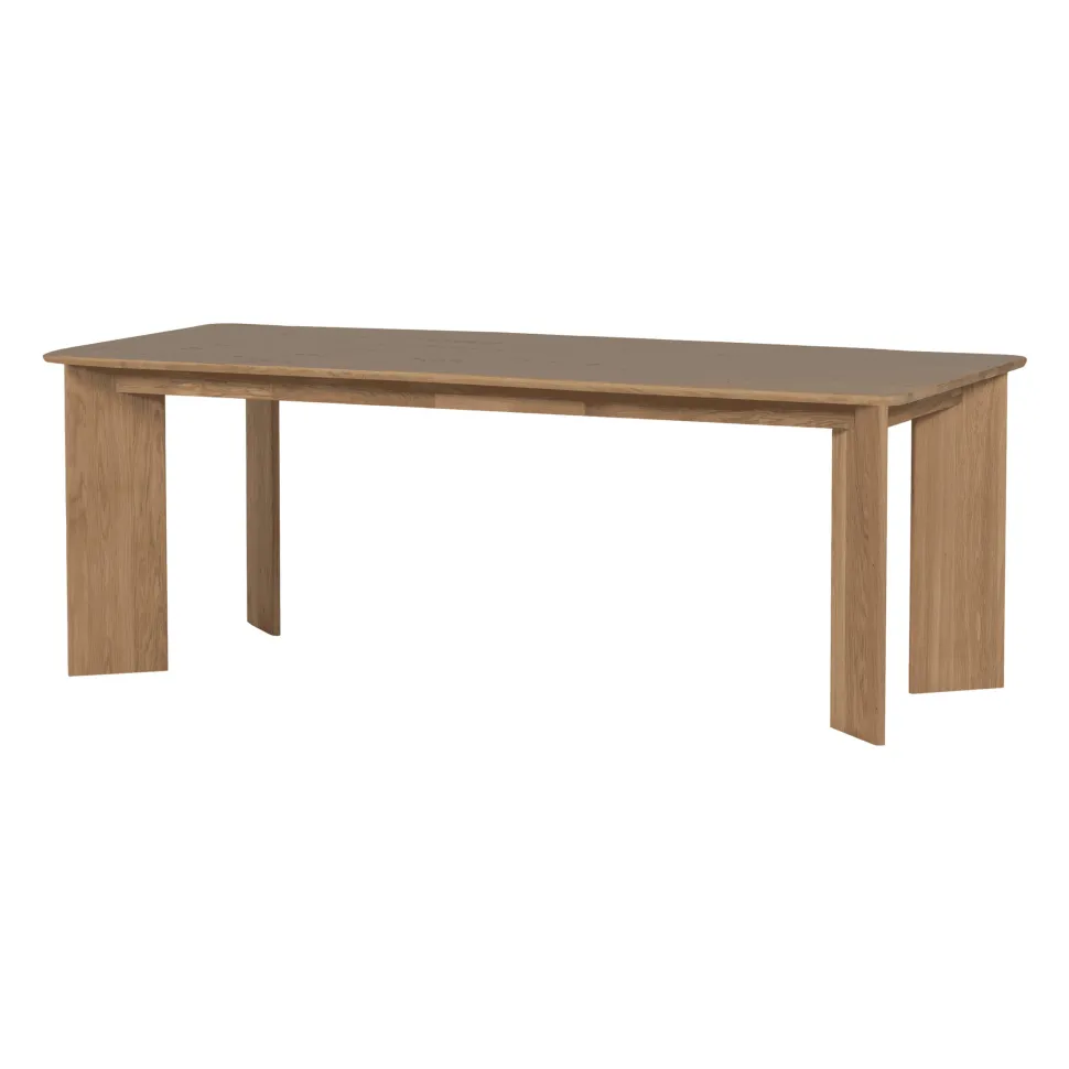 Eettafel Tablo Eikenhout, kleur Naturel