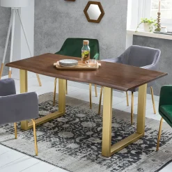 Eettafel Tahisha Acaciahout, 160 x 85cm