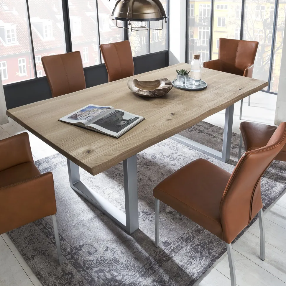 Eettafel Tinita Eiken, 200 x 100cm