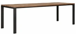 Eettafel Tracks Teakhout